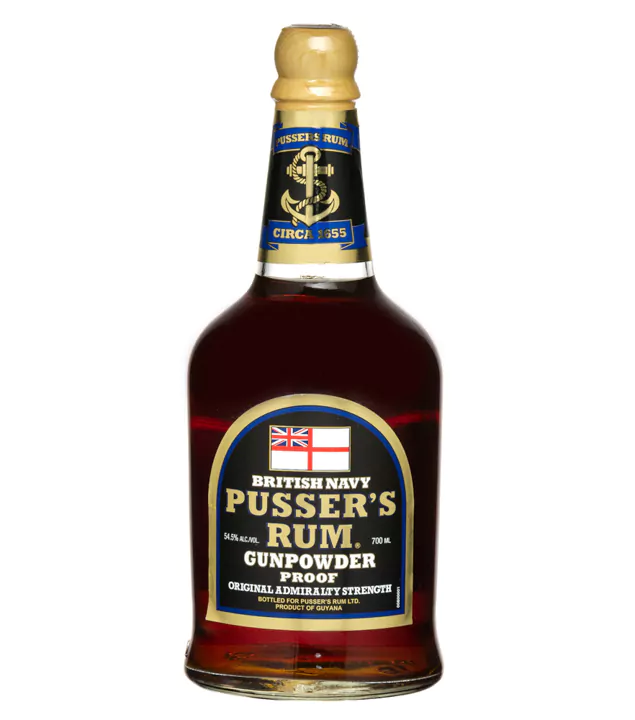 pussers british navy rum gunpowder proof 0 7 liter 2 - Die Welt der Weine