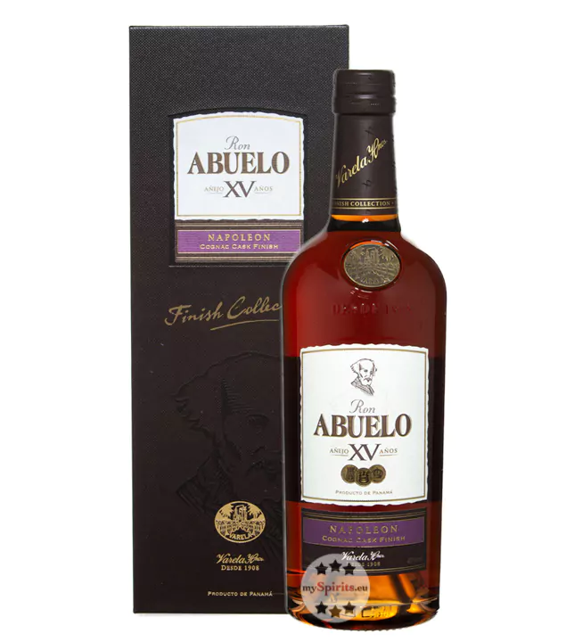 ron abuelo 15 jahre napoleon rum 0 7 liter 3 - Die Welt der Weine