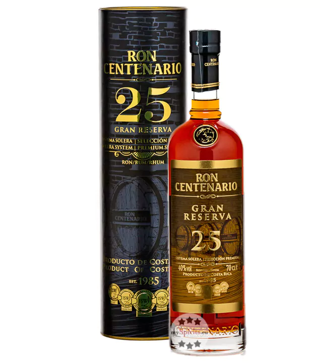 ron centenario 25 gran resrva rum 07 liter 3 - Die Welt der Weine