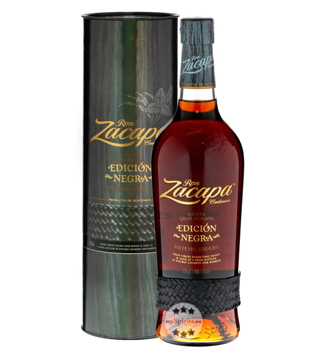 ron zacapa edicion negra 07 l 2 - Die Welt der Weine