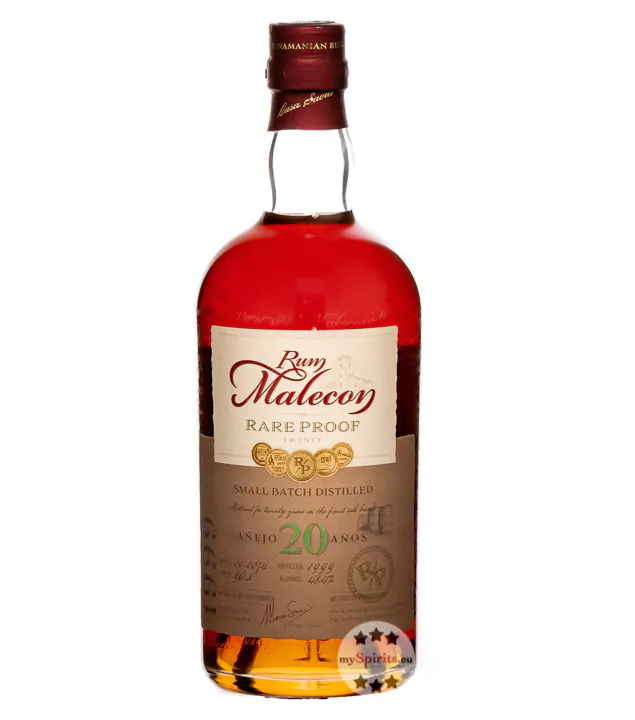 rum malecon 20 jahre rare proof 07 liter 3 - Die Welt der Weine