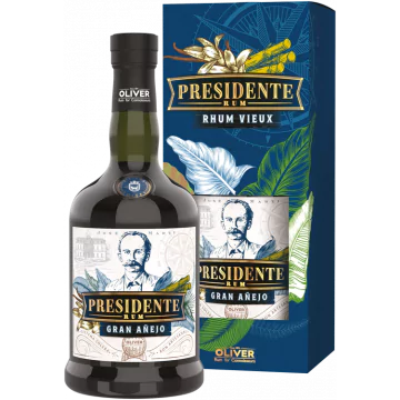 rum presidente gran anejo mit etui - Die Welt der Weine