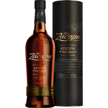 rum zacapa edicion negra mit etui - Die Welt der Weine