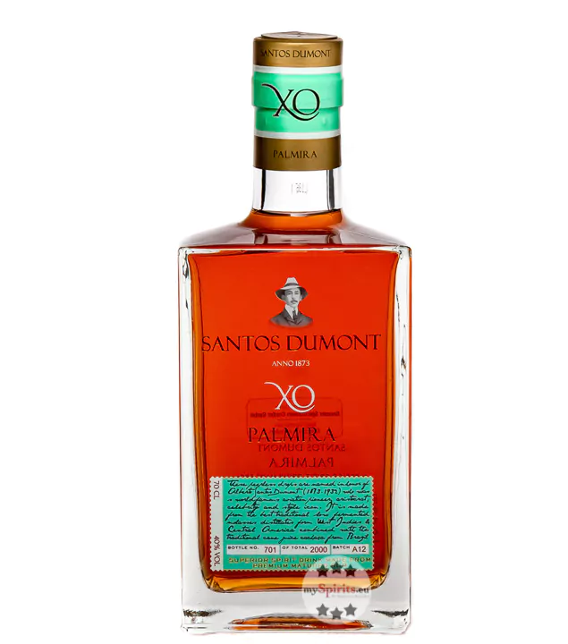 santos dumont xo palmira spirit drink 07 liter 2 - Die Welt der Weine