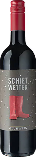 schietwetter roter gluehwein 075 l - Die Welt der Weine