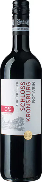 schloss kronsburg alkoholfrei rotwein mild sueffig 075 l 776 - Die Welt der Weine