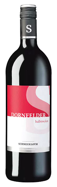 schneekloth dornfelder rotwein halbtrocken 1 l 11479 - Die Welt der Weine