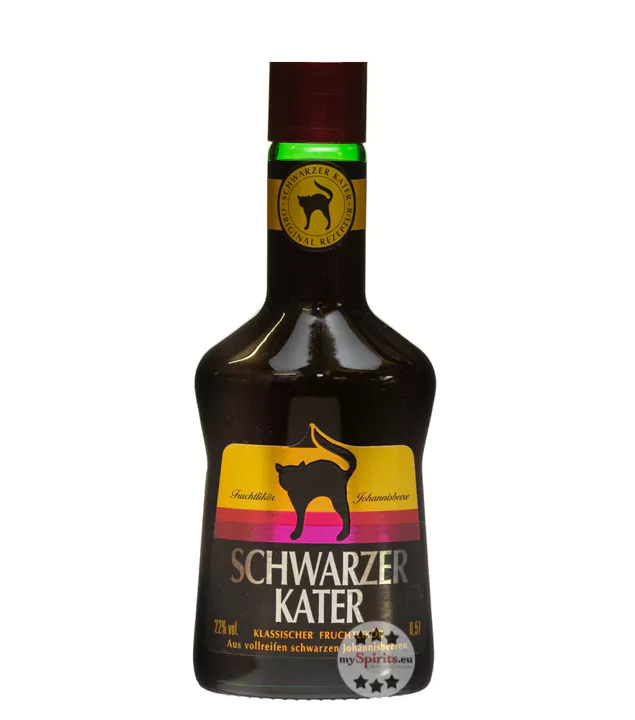 schwarzer kater likoer 0 5 liter 1 - Die Welt der Weine