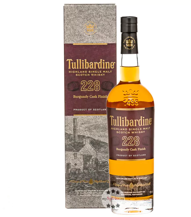 tullibardine burgundy cask finish whisky 07 liter 3 - Die Welt der Weine
