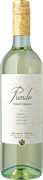 wilhelm walch prendo pinot grigio weisswein trocken 075 l - Die Welt der Weine