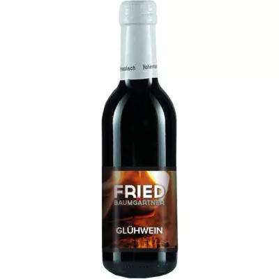 winzergluehwein feinherb 0 25 l weingut fried baumgaertner 789 - Die Welt der Weine