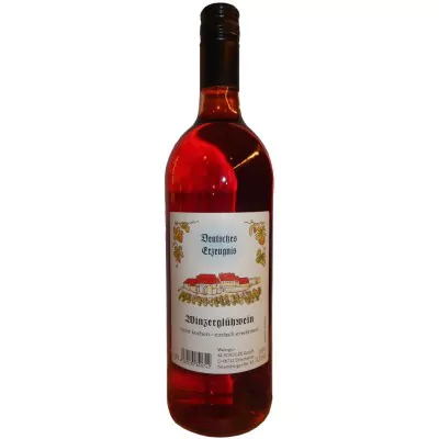 winzergluehwein rose suess 1 0 l weingut schulze e3b - Die Welt der Weine