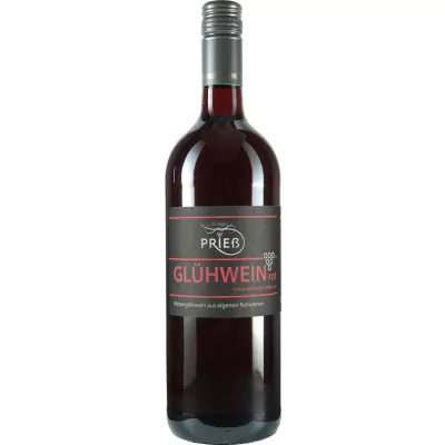 winzergluehwein rot 1 0 l weingut priess b97 - Die Welt der Weine