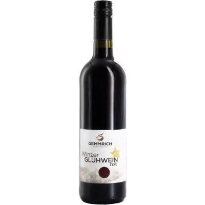 winzergluehwein rot suess 0 7 l weingut gemmrich 5cb - Die Welt der Weine