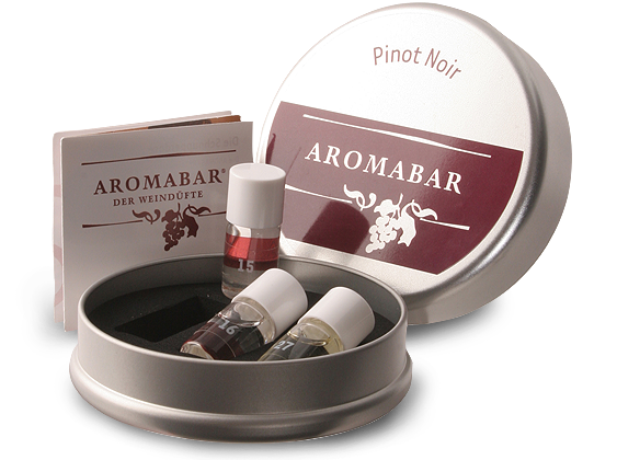 009975 Aromabar Pinot Noir Schnupperdose l - Die Welt der Weine