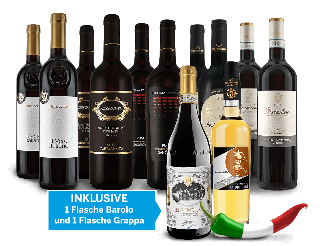 010699 Vorteilspaket Das Beste aus Italien l - Die Welt der Weine