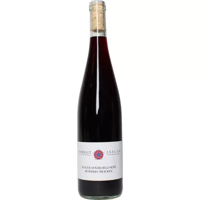 2015 blauer spaetburgunder rotwein trocken weingut iselin 835 - Die Welt der Weine