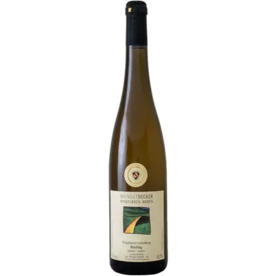 2015 ringelbacher schlossberg riesling spaetlese trocken weingut decker 73d - Die Welt der Weine