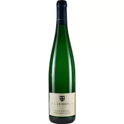 2018 graacher himmelreich riesling spaetlese feinherb weingut dr leimbrock 08c - Die Welt der Weine