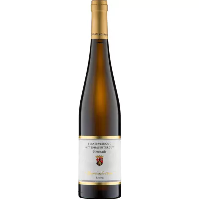 2018 herrenletten riesling spaetlese trocken staatsweingut mit johannitergut 520 - Die Welt der Weine