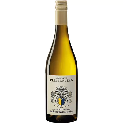 2018 kreuznacher hinkelstein chardonnay spaetlese trocken weingut reichsgraf von plettenberg a1f - Die Welt der Weine