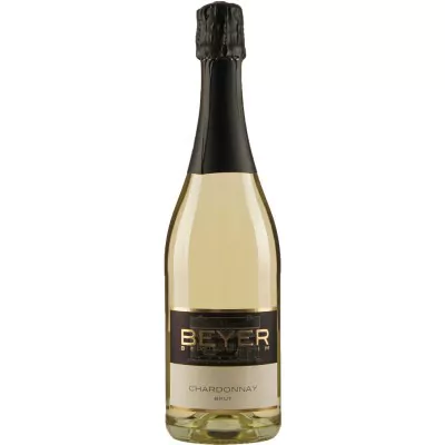 2019 beyer chardonnay jahrgangssekt brut weingut johann p beyer ac4 - Die Welt der Weine