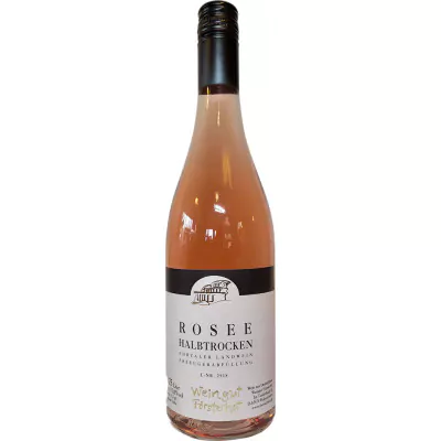 2019 rosee halbtrocken weingut foersterhof 128 - Die Welt der Weine