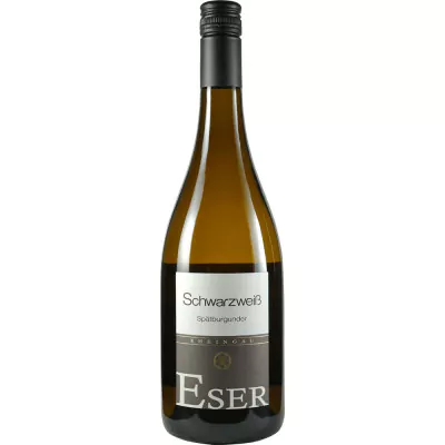 2019 schwarzweiss spaetburgunder blanc de noir trocken weingut h t eser a16 - Die Welt der Weine