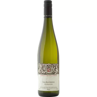 2020 aus den gaerten riesling trocken weingut johann f ohler 342 - Die Welt der Weine