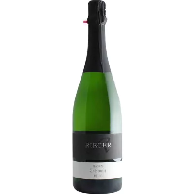 2020 baden cremant brut bio weingut rieger 4e8 - Die Welt der Weine