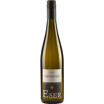 2020 harmonist riesling feinherb weingut h t eser 61a - Die Welt der Weine