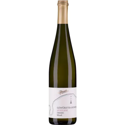 2020 lieserer schlossberg gewuerztraminer spaetlese trocken weingut heiden b90 - Die Welt der Weine