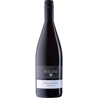 2020 spaetburgunder halbtrocken bio 1 0 l weingut rieger cf5 - Die Welt der Weine