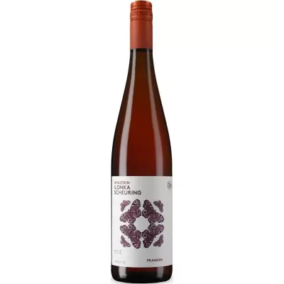 2021 basic rosa trinkfreu n de feinherb weingut scheuring 501 - Die Welt der Weine