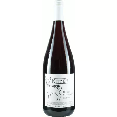 2021 blauer portugieser halbtrocken 1 0 l weingut kitzer 789 - Die Welt der Weine