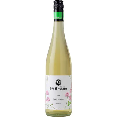 2021 gewuerztraminer feinherb bio 1616 pfaffmann heinz stiftung 97c - Die Welt der Weine