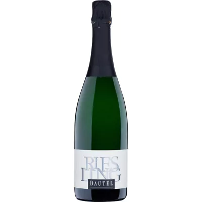 2021 riesling winzersekt brut weingut dautel e25 - Die Welt der Weine