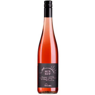 2021 sunset rose trocken weingut erich stachel b4f - Die Welt der Weine