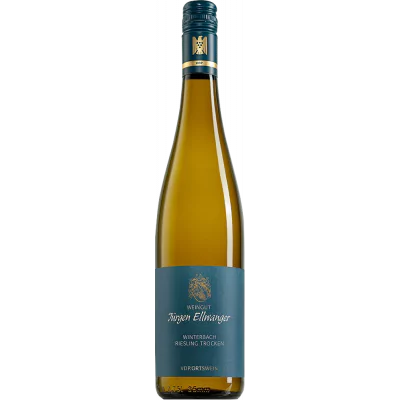 2021 winterbacher riesling ortswein trocken weingut ellwanger 13e - Die Welt der Weine