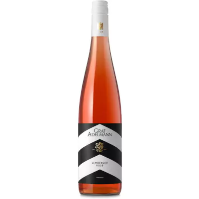 2022 lemberger rose vdp gutswein trocken bio weingut graf adelmann 732 - Die Welt der Weine