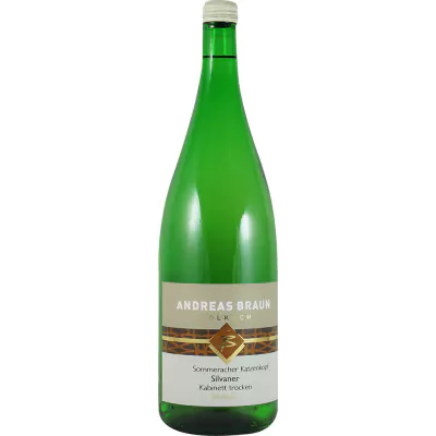 2022 sommeracher katzenkopf silvaner kabinett trocken 1 0 l weingut andreas braun fb8 - Die Welt der Weine