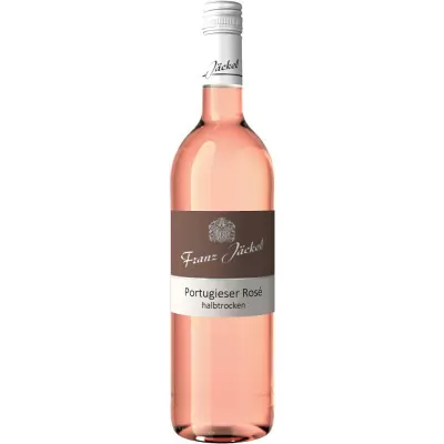 2022 wallhaeuser pfarrgarten portugieser rose halbtrocken weingut franz jaeckel 6d8 - Die Welt der Weine