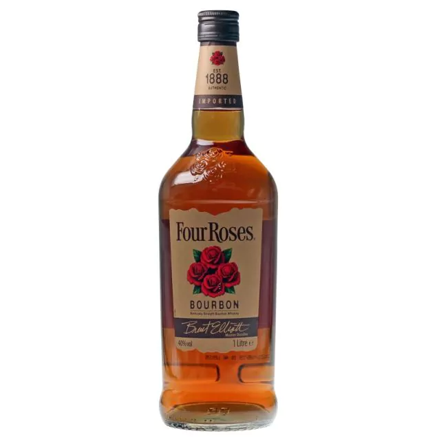 612003 four roses kentucky straight bourbon whiskey 1 liter 12021 - Die Welt der Weine