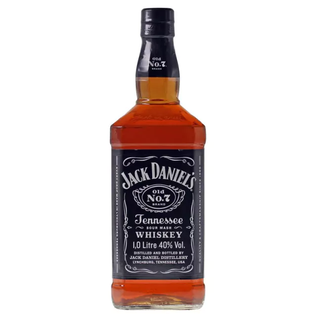 612220 jack daniels black label 1 liter 6740 - Die Welt der Weine