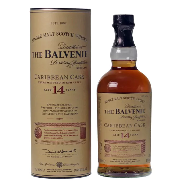 6160084 balvenie caribbean cask 14 jahre 8402 - Die Welt der Weine