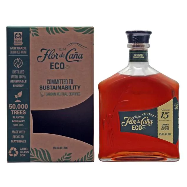 6350350 flor de cana rum eco 15 jahre 11673 - Die Welt der Weine