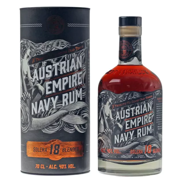 6350378 austrian empire navy rum solera 18 jahre 12607 - Die Welt der Weine