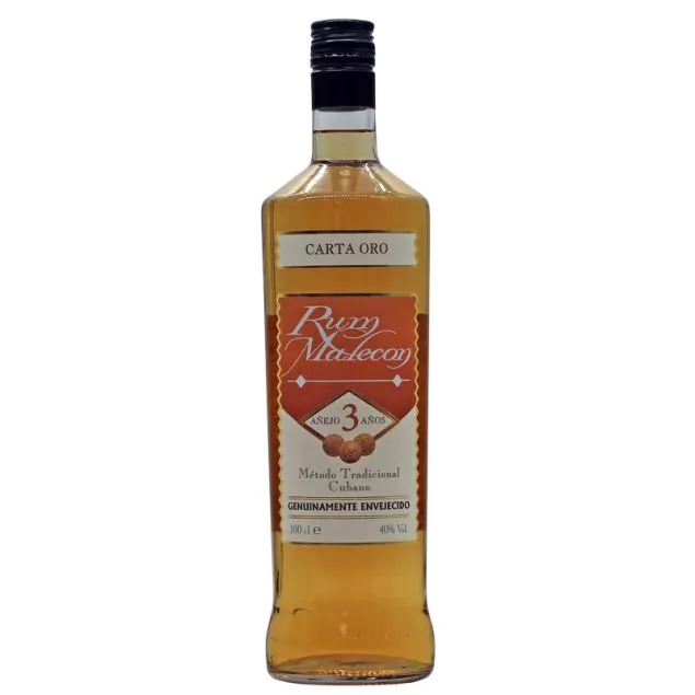 635102 malecon rum 3 jahre 1 liter 8581 - Die Welt der Weine