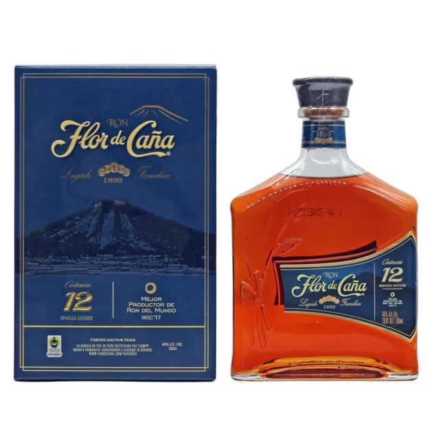 635234 flor de cana centenario 12 jahre 7223 - Die Welt der Weine