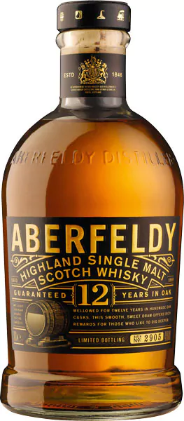 aberfeldy highland single malt scotch whiskey 40 vol 07 l - Die Welt der Weine